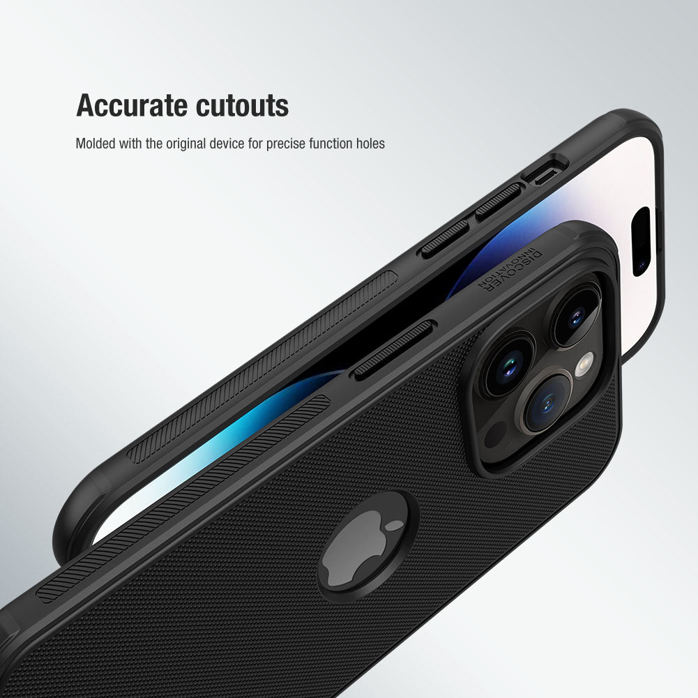 Nillkin Super Frosted Shield Pro Matte cover for iPhone - Black