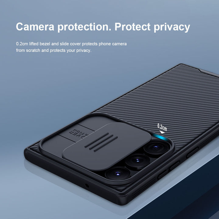 Samsung Galaxy S25 Ultra Camshield Case Cover (Black)