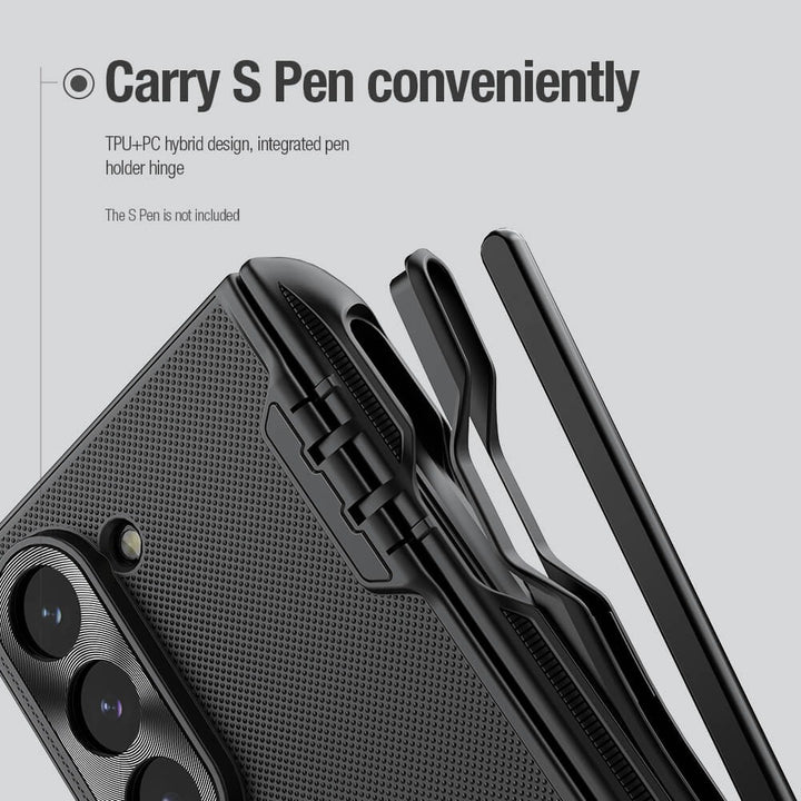 Nillkin Super Frosted Shield Fold Case for Samsung Galaxy Z Fold 6 5G with Stylus Holder