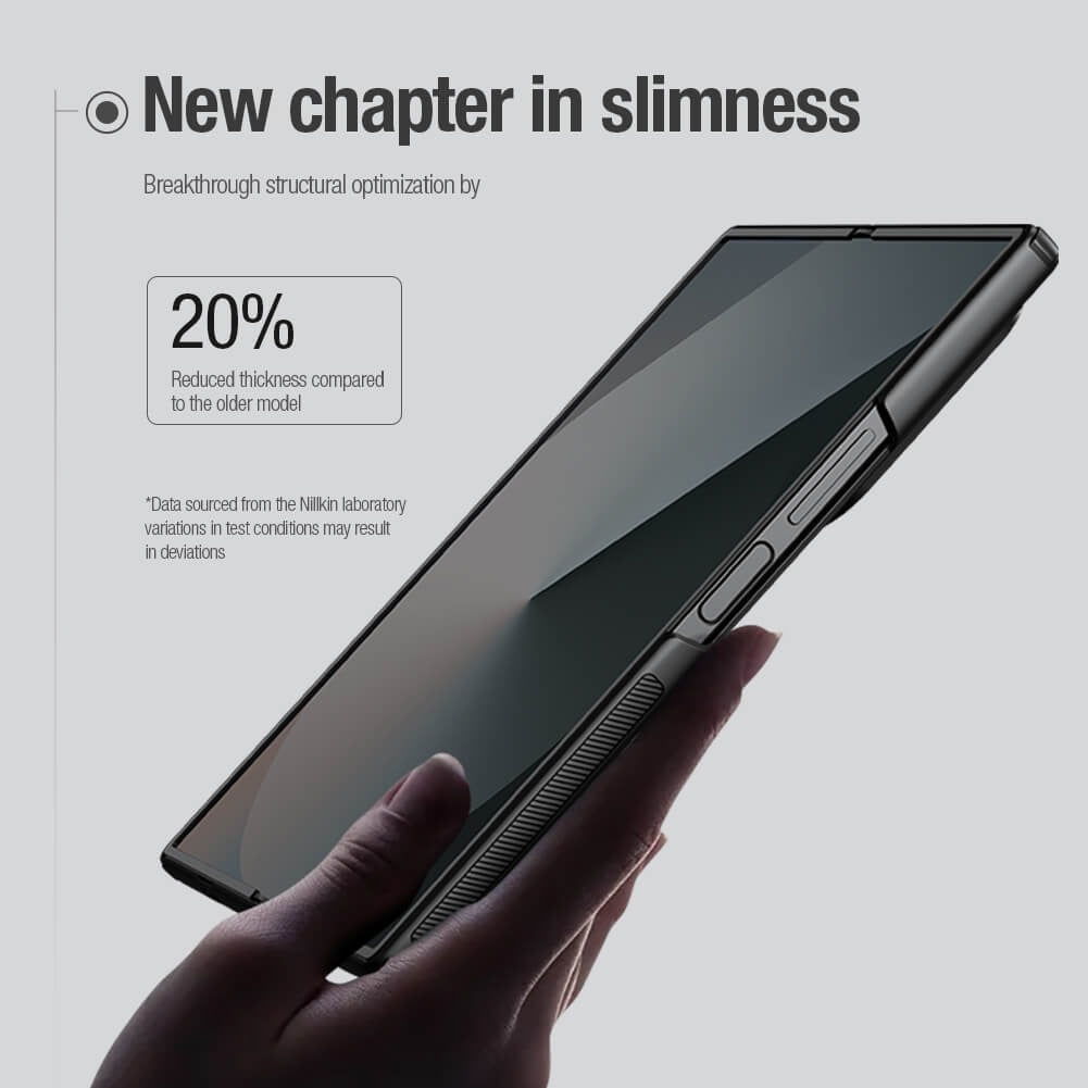 Nillkin Super Frosted Shield Fold Case for Samsung Galaxy Z Fold 6 5G with Stylus Holder