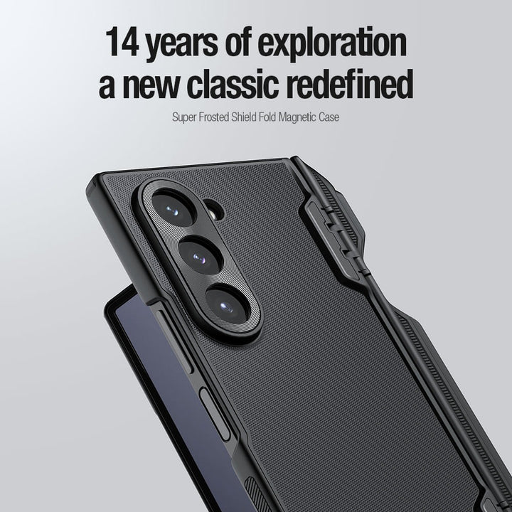 Nillkin Super Frosted Shield Fold Case for Samsung Galaxy Z Fold 6 5G with Stylus Holder