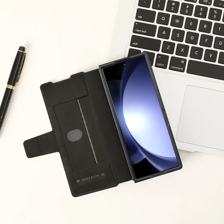 Samsung Galaxy Z Fold 6 Nillkin Aoge Leather Cover Case Cover