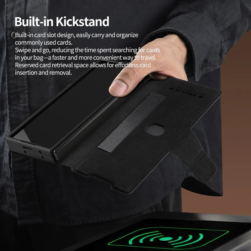 Samsung Galaxy Z Fold 6 Nillkin Aoge Leather Cover Case Cover
