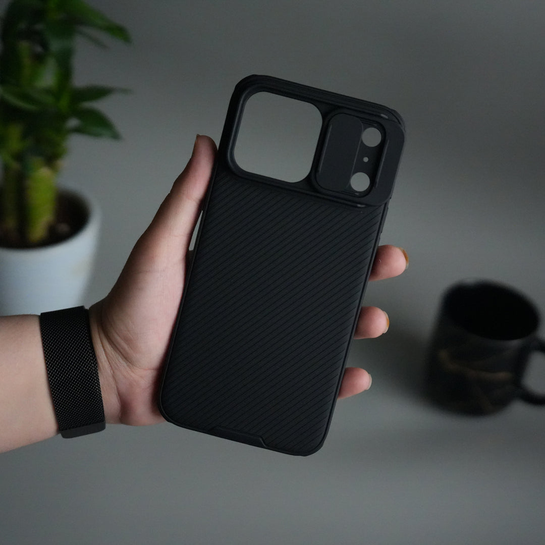 Nillkin iPhone 17 Pro Camera Shutter Case | Slim Shockproof Privacy Cover with Lens Protection