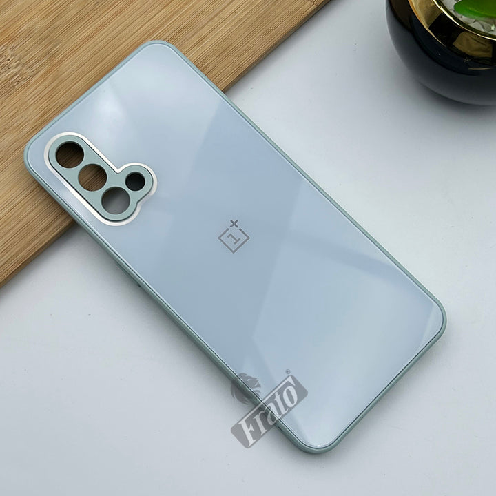 OnePlus Nord CE Glass Finish Camera Protection Case Cover