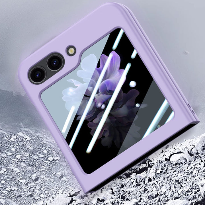 Samsung Galaxy Z Flip 5 Soft Liquid Silicone Shockproof Case Cover