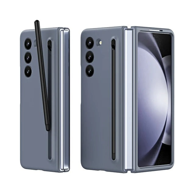 Samsung Galaxy Z Fold 5 Touch Pen Slim Pen Slot Ultra Thin PC Protective Phone Cover