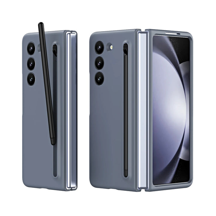 Samsung Galaxy Z Fold 5 Touch Pen Slim Pen Slot Ultra Thin PC Protective Phone Cover