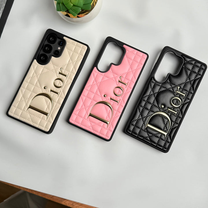 Samsung Galaxy S25 Ultra DR Puff Edition PU Leather Case Cover