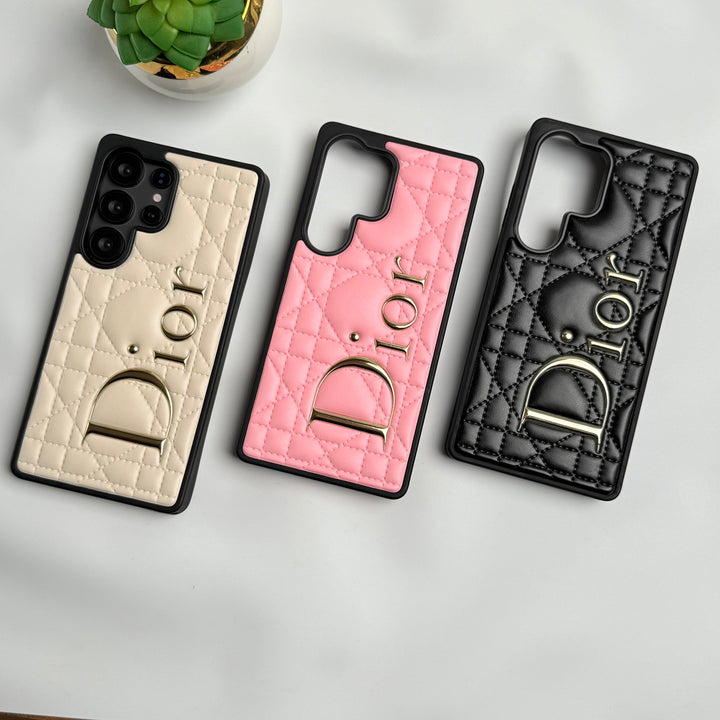 Samsung Galaxy S25 Ultra DR Puff Edition PU Leather Case Cover