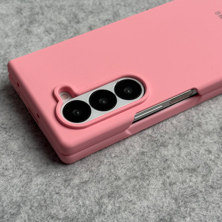 Samsung Galaxy Z Fold 6 Smooth Premium Silicone Cover Pink