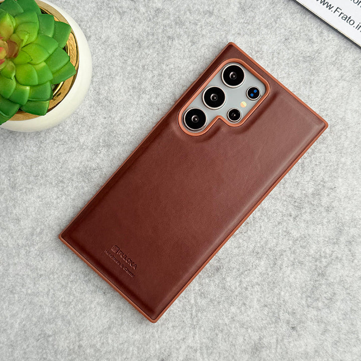 Samsung Galaxy S22 Ultra Premium Pu Leather Case Cover