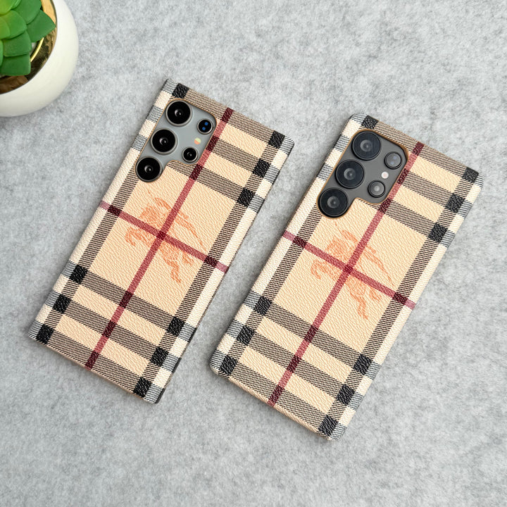 Samsung Galaxy S24 Ultra Luxury BRY PU Leather Case Cover