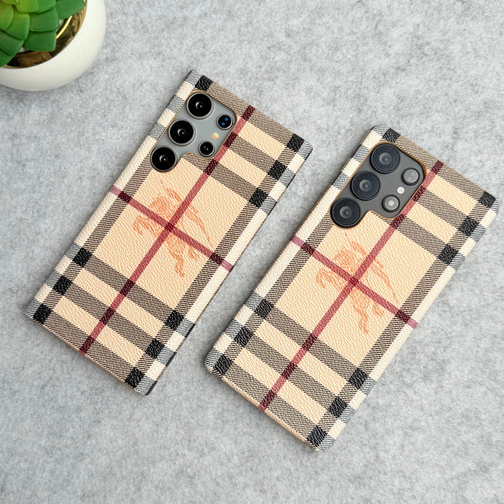Samsung Galaxy S24 Ultra Luxury BRY PU Leather Case Cover