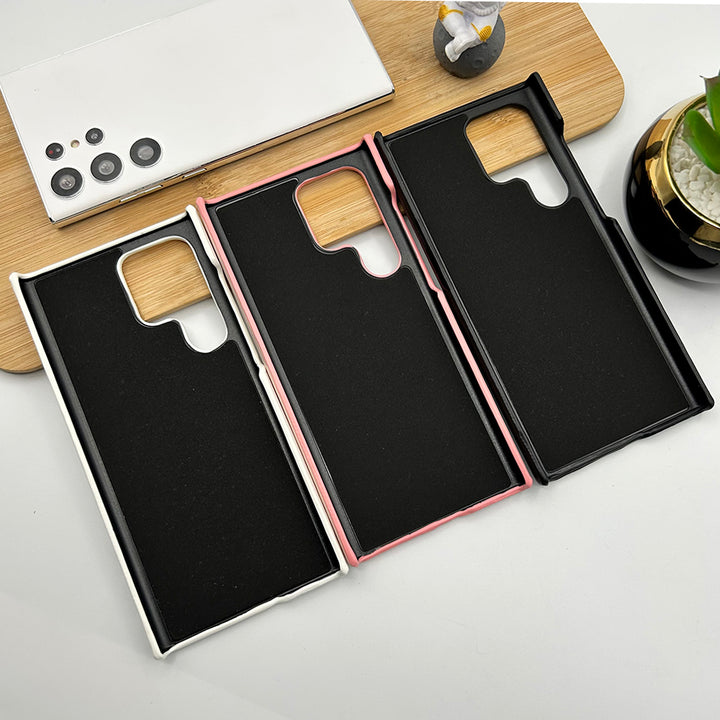Samsung Galaxy S22 Ultra Puff Edition PU Leather Case Cover