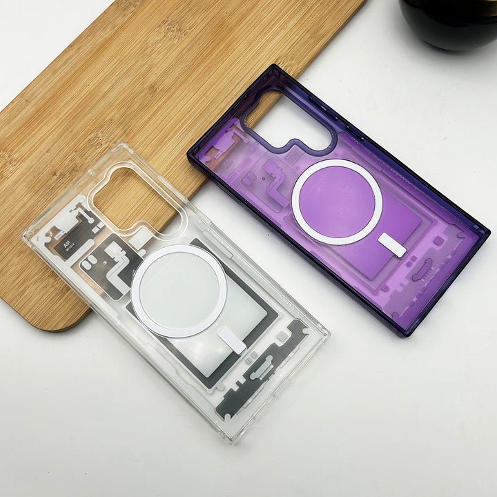 Samsung Galaxy S23 Ultra Circuit Board Design Magsafe Case Cover