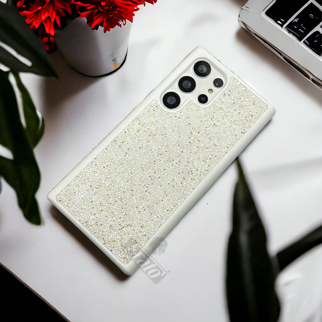 Samsung Galaxy S24 Ultra Glitter Crystal Shimmer Stone Case Cover