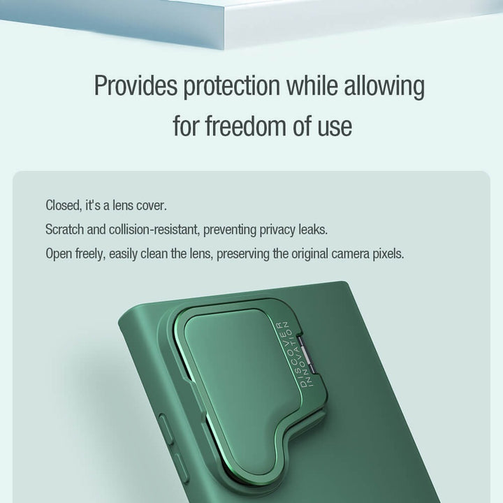 Nillkin Samsung Galaxy S24 Ultra CamShield Silky Prop Silicone Case Cover