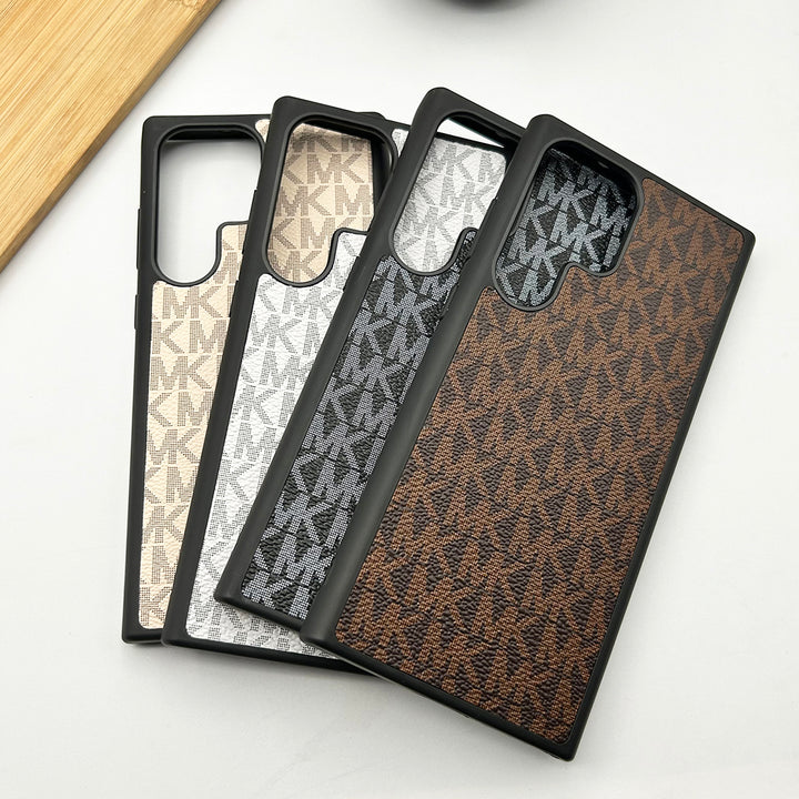 Samsung Galaxy S23 Ultra Luxury MK Brand Pu Leather Case Cover