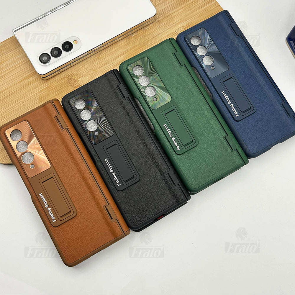 Samsung Z Fold 4 Fall Proof Cover Case With Kick Stand
