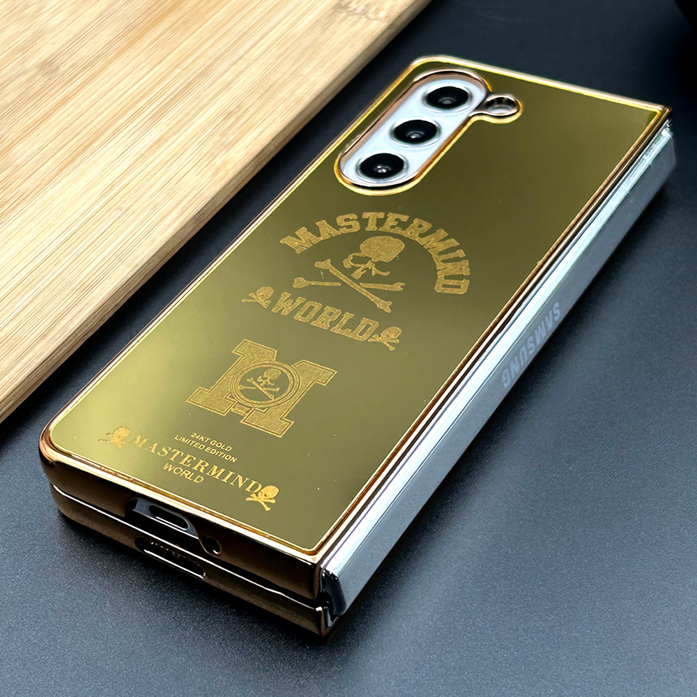 Samsung Galaxy Z Fold 5 Luxurious Crafted Gold Series Case Cover – FRATO