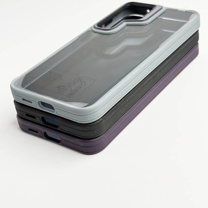 SamSung Galaxy S24 Plus Acrylic Shield Shockproof Case With Metal Camera Ring
