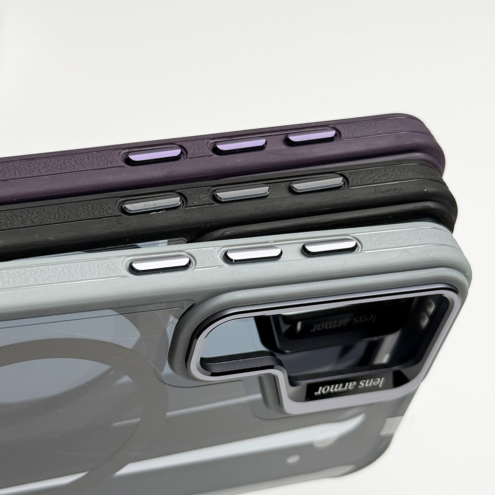 SamSung Galaxy S24 Plus Acrylic Shield Shockproof MagSafe Case With Metal Camera Ring