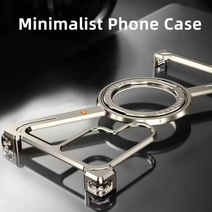 Samsung Galaxy S25 Ultra Z Shape Aluminum Metal Rotating Kickstand Frameless Design