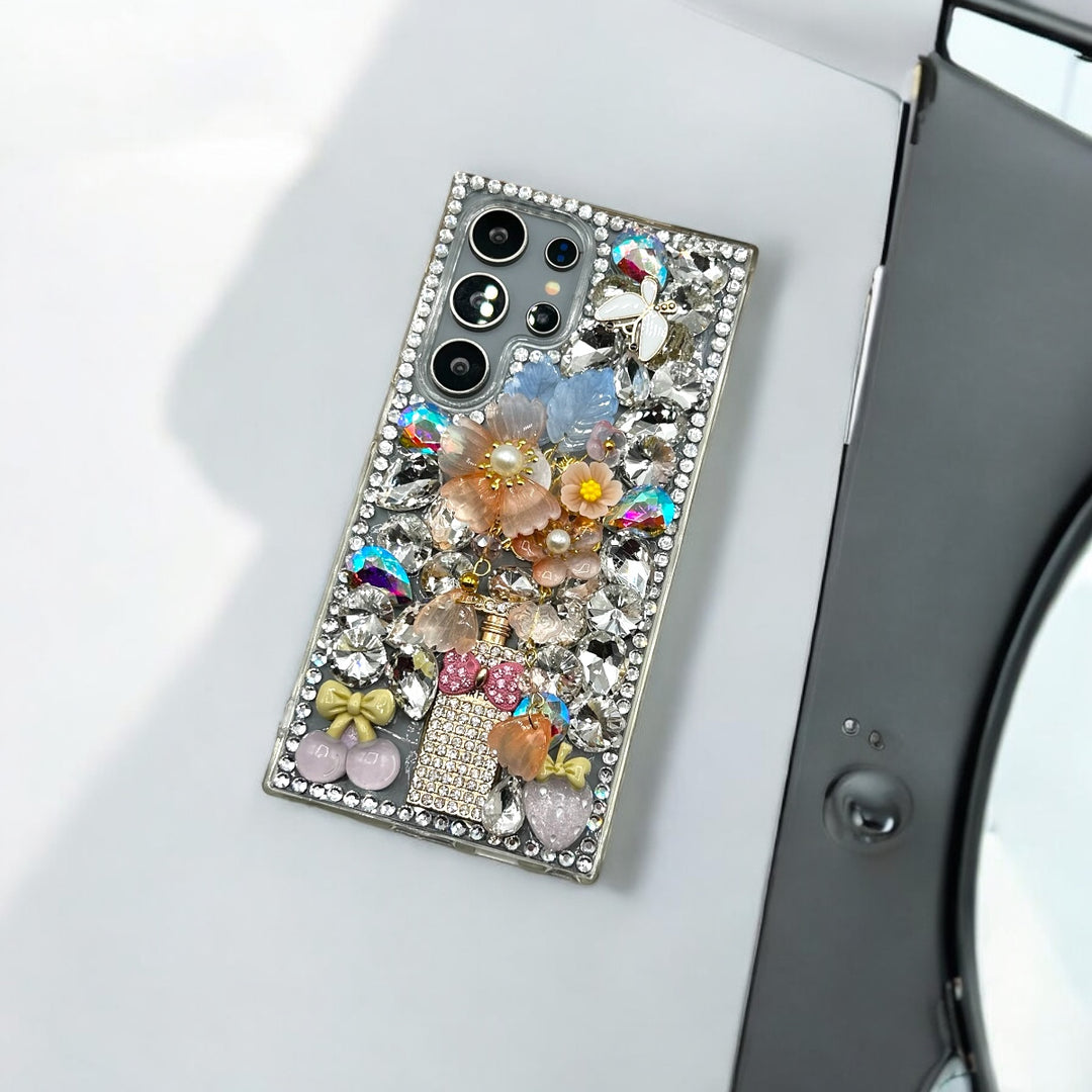 Samsung Galaxy S23 Ultra Rhinestone Fancy Phone Cover