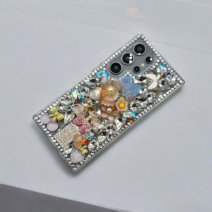 Samsung Galaxy S23 Ultra Rhinestone Fancy Phone Cover