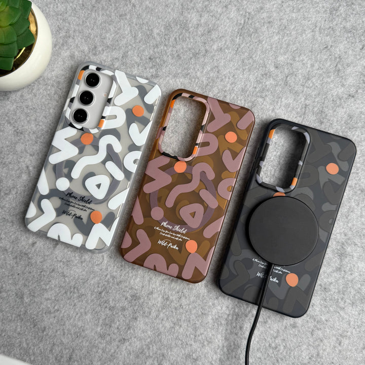 Samsung Galaxy S24 Graffiti Shockproof MagSafe Case Cover