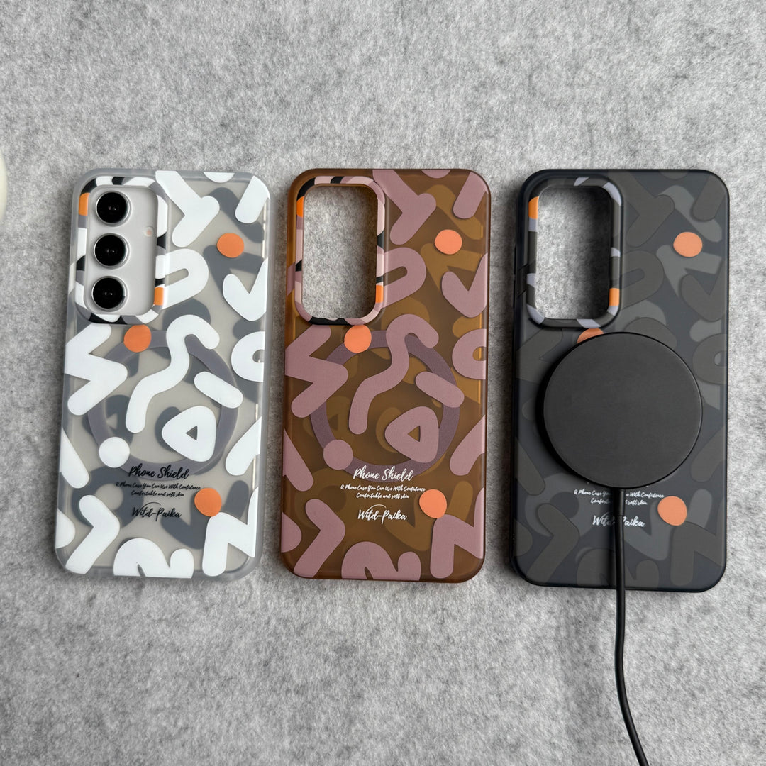 Samsung Galaxy S24 Graffiti Shockproof MagSafe Case Cover