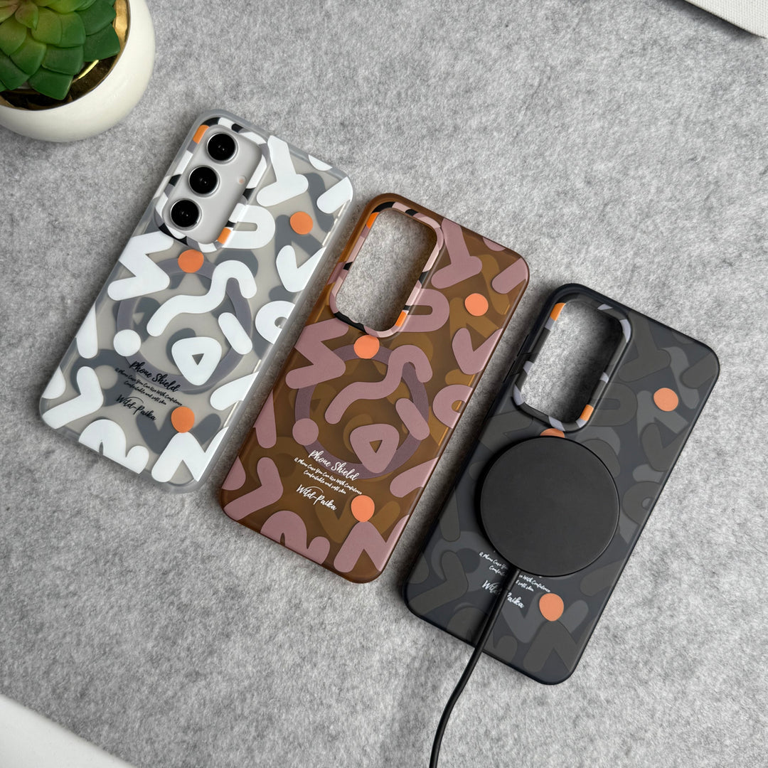 Samsung Galaxy S24 Graffiti Shockproof MagSafe Case Cover