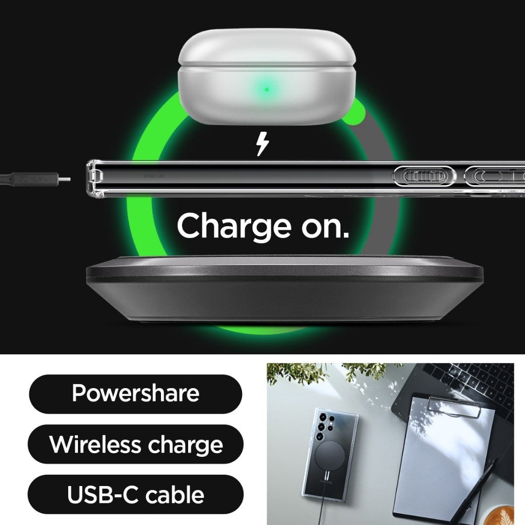 Samsung Galaxy S24 Ultra Hybrid/Crystal Hybrid Transparent Magnetic Phone Case