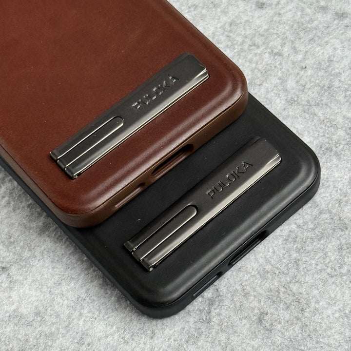 Samsung Galaxy S25 Full PU Leather Inbuilt Stand Case Cover