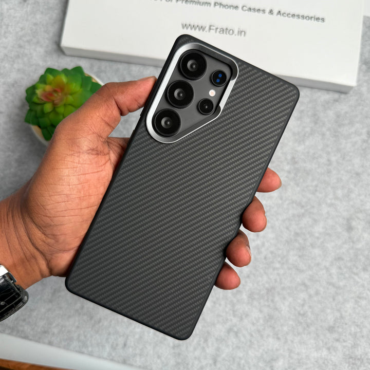 Samsung Galaxy S25 Ultra Carbon Fiber Design Case