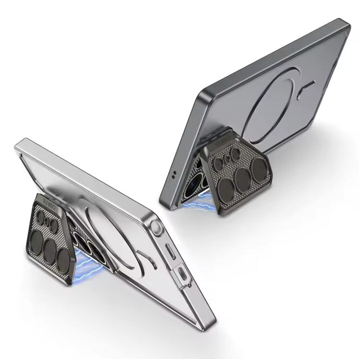 Samsung Galaxy S25 Ultra Lens Protection Fully Metal Bracket Hard Shell Case