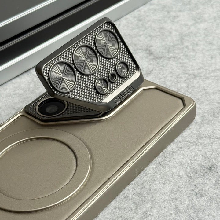 Samsung Galaxy S25 Ultra Lens Protection Fully Metal Bracket Shell Case