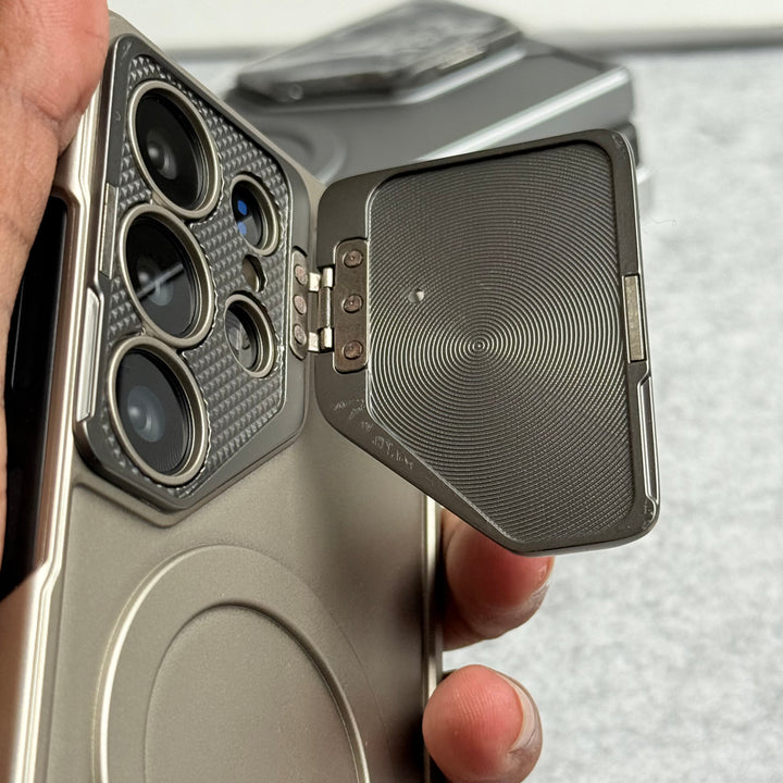Samsung Galaxy S25 Ultra Lens Protection Fully Metal Bracket Shell Case