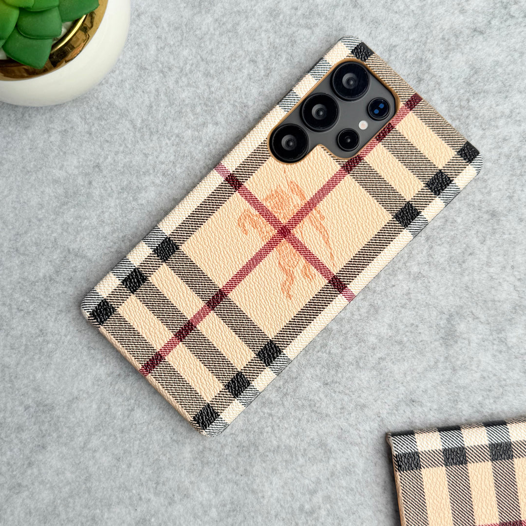 Samsung Galaxy S25 Ultra Luxury BRY PU Leather Case Cover