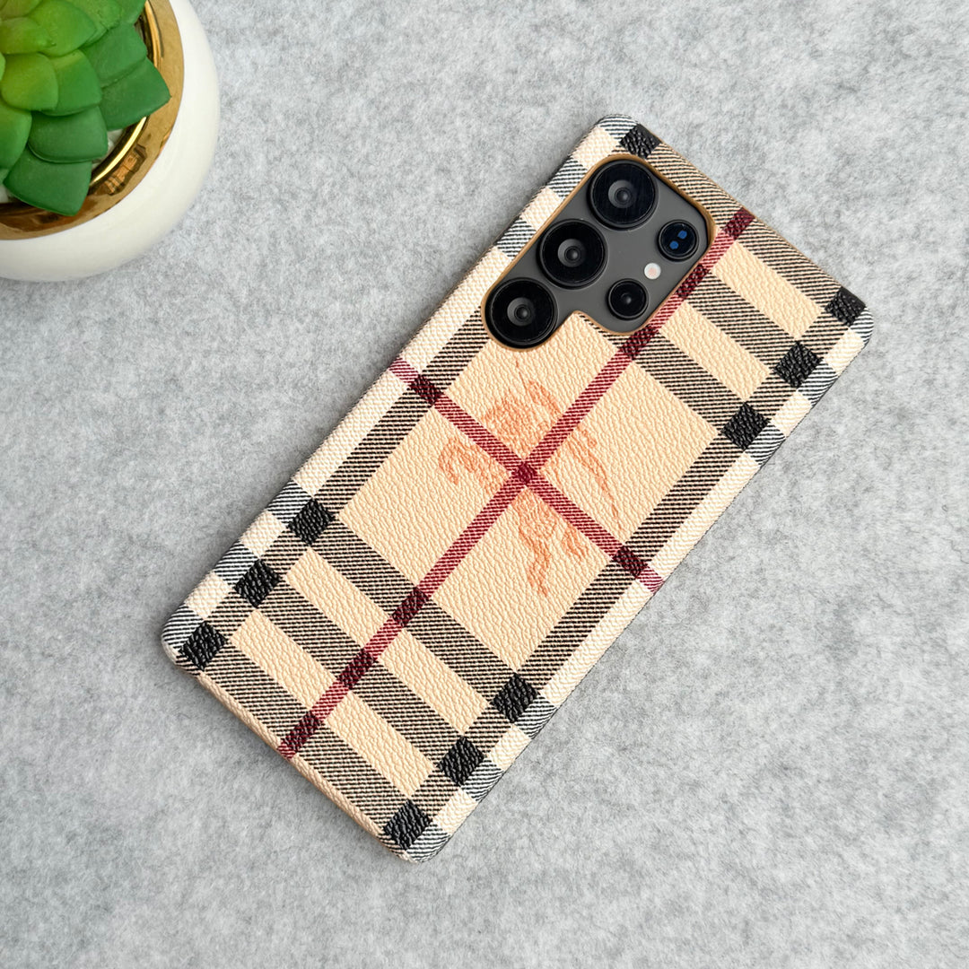 Samsung Galaxy S25 Ultra Luxury BRY PU Leather Case Cover