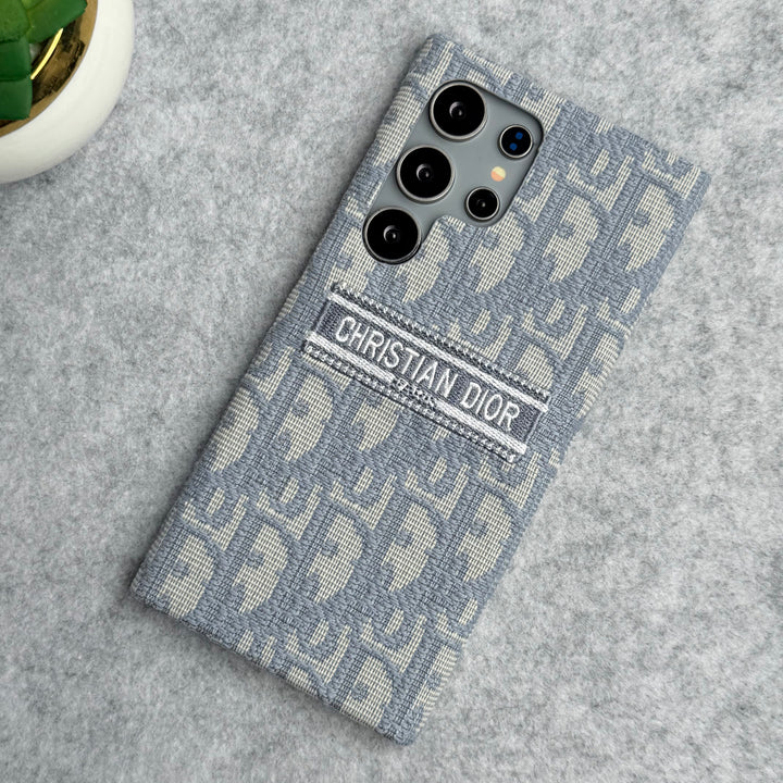 Samsung Galaxy S25 Ultra Luxury CD Brand Design Case Cover