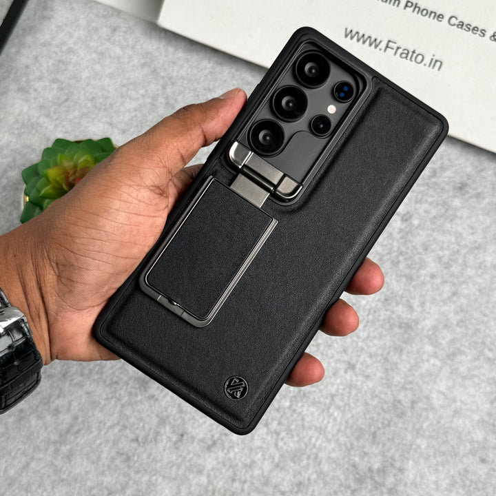 Samsung Galaxy S25 Ultra Metal Camera Cap Stand Cover