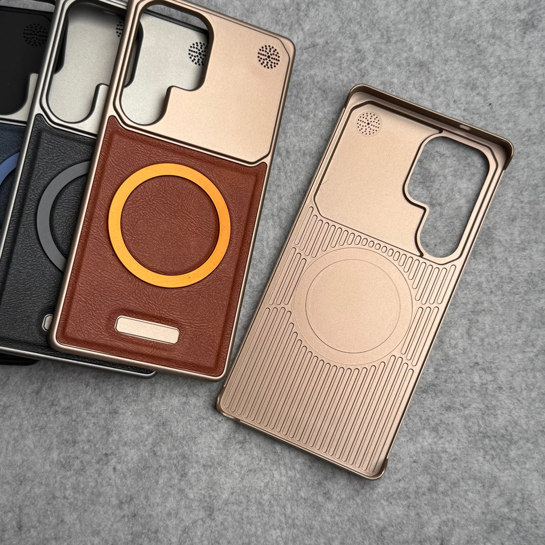 Samsung Galaxy Ultra Series Frameless PU Leather Case Cover
