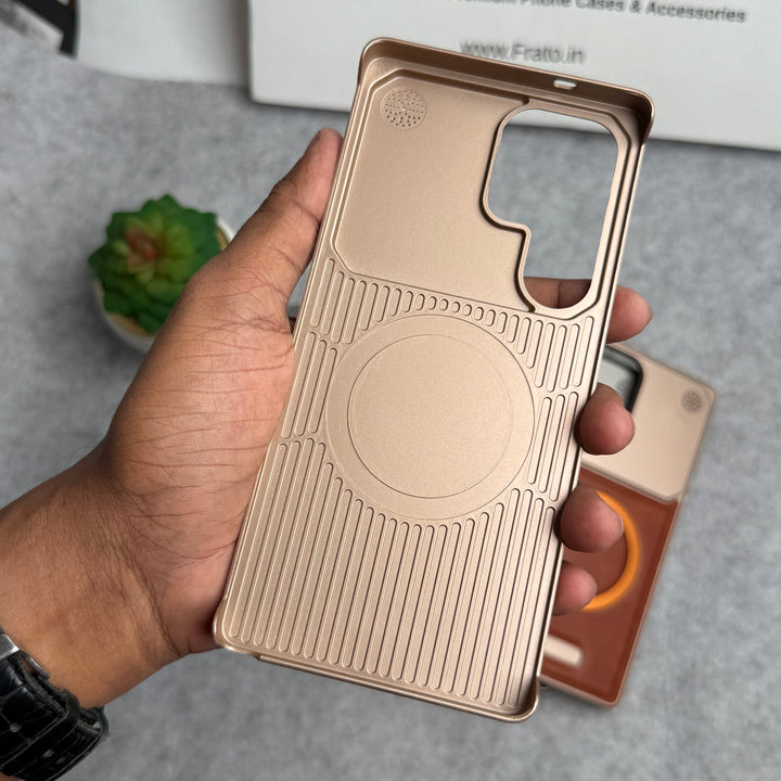 Samsung Galaxy Ultra Series Frameless PU Leather Case Cover
