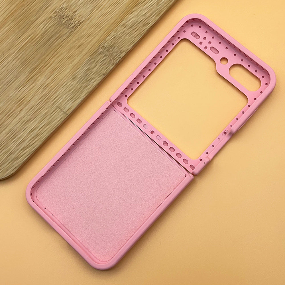 Samsung Galaxy Z Flip Soft Silicone Case Cover (BabyPink)