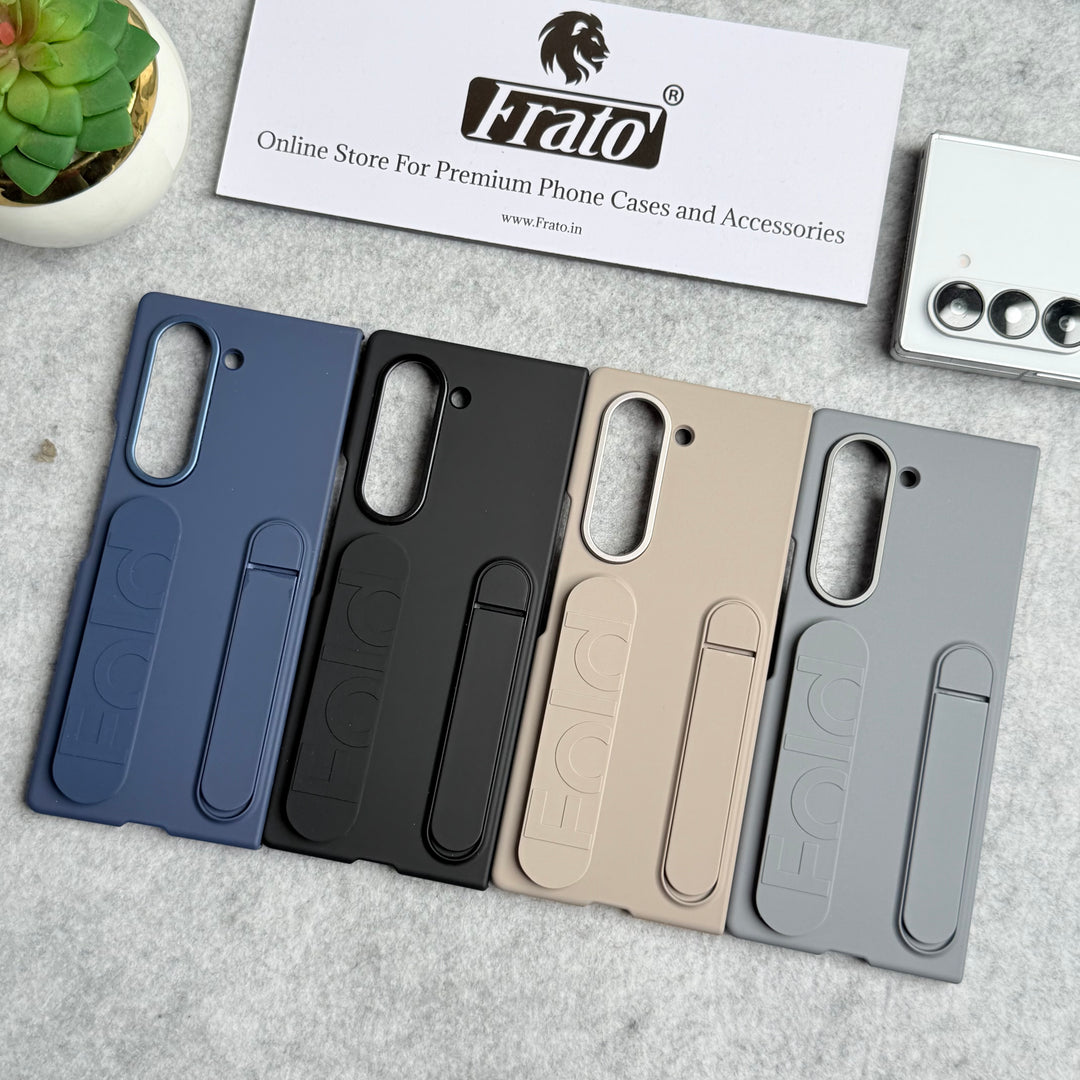 Samsung Galaxy Z Fold 5 High Quality Fashion Wristband Stand Phone Case