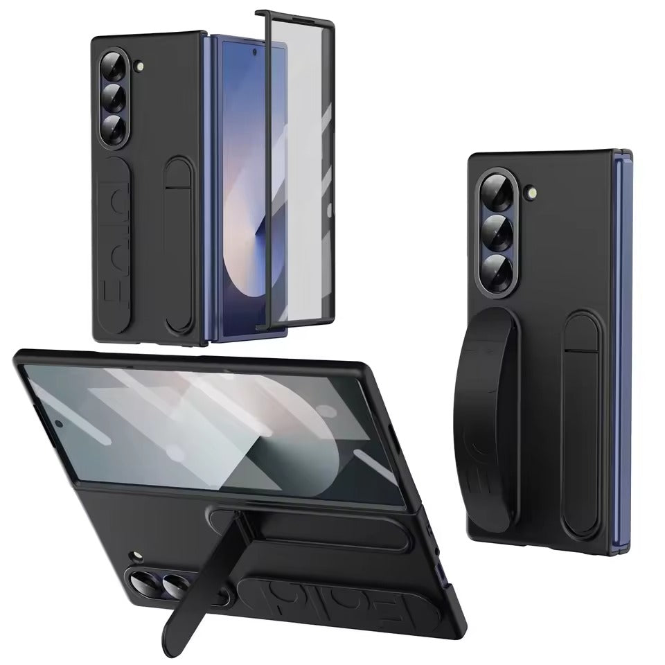 Samsung Galaxy Z Fold 5 High Quality Fashion Wristband Stand Phone Case