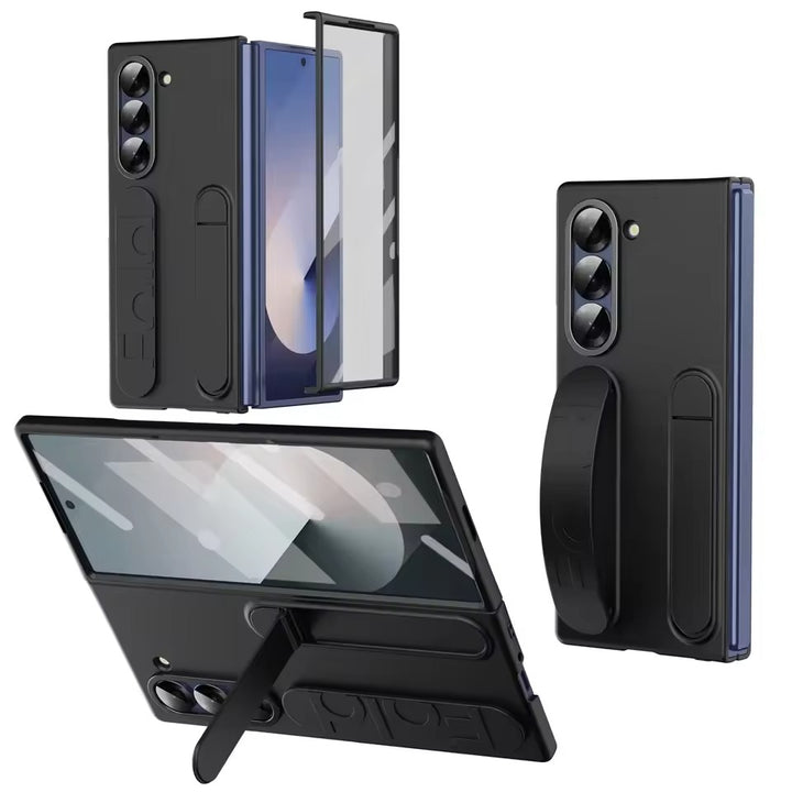 Samsung Galaxy Z Fold 5 High Quality Fashion Wristband Stand Phone Case