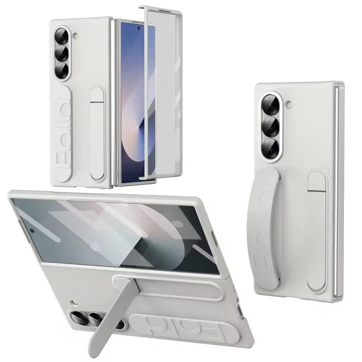 Samsung Galaxy Z Fold 5 High Quality Fashion Wristband Stand Phone Case